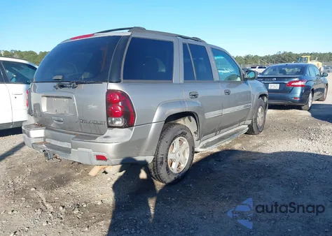 2002 Chevrolet Trailblazer Lt from USA, damaged, VIN 1GNDT13S322420040
